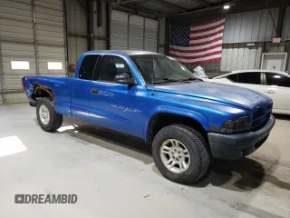 2001 Dodge Dakota Sport with VIN 1B7GG22N51S186848, listed as a Copart auction lot 50710615 with 209,517 mi miles and Salvage Title. Bid and sale history available at carsss.com. Image 4.