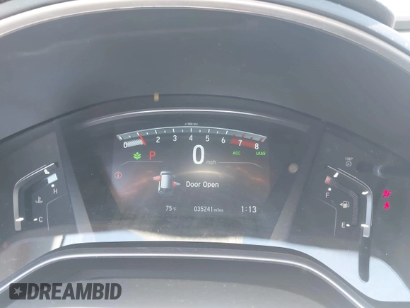 2021 Honda CR-V EX-L with VIN 2HKRW2H87MH678152, listed as a IAAI auction lot 42132825 with 35,241 mi miles and . Bid and sale history available at DreamBid. Image 7.