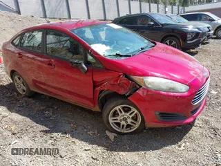 2017 Ford Fiesta SE with VIN 3FADP4BJ2HM146201, listed as a IAAI auction lot 42116976 with 24,243 mi miles and . Bid and sale history available at carsss.com. Image 1.