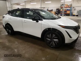 2023 Nissan ARIYA Platinum+ z VIN JN1DF0CD9PM701320, wystawiony jako Copart lot #86995114 z przebiegiem 12 770 mil mil oraz Szkoda całkowita • Salvage title. Historia ofert i sprzedaży dostępna na DreamBid. Obrazek 4.