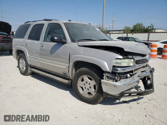 2004 Chevrolet Tahoe LT with VIN 1GNEC13ZX4R306385, listed as a Copart auction lot 75694864 with 168,142 mi miles and Salvage Title. Bid and sale history available at carsss.com. Image 4.