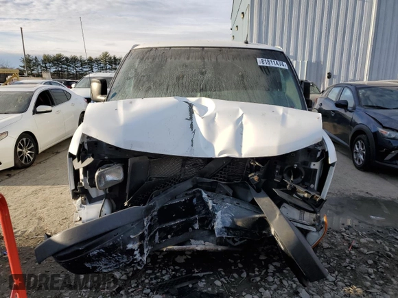 2015 Chevrolet Express Cargo with VIN 1GCZGUCG8F1264704, listed as a Copart auction lot 81811474 with 114,670 mi miles and Salvage title. Bid and sale history available at DreamBid. Image 5.