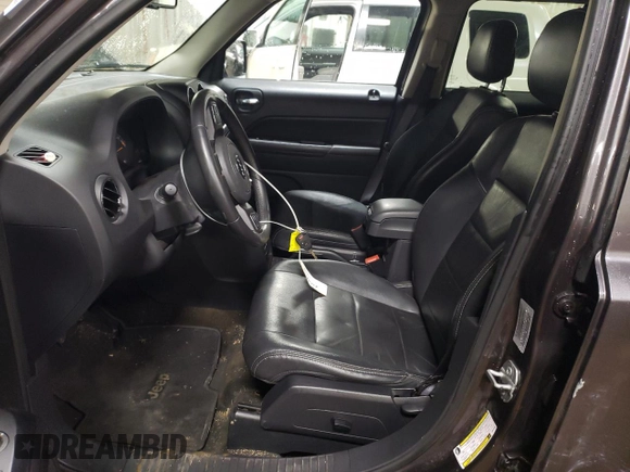 2016 Jeep Patriot High Altitude with VIN 1C4NJPFA2GD615969, listed as a Copart auction lot 46853755 with 110,199 mi miles and Salvage Title. Bid and sale history available at DreamBid. Image 7.
