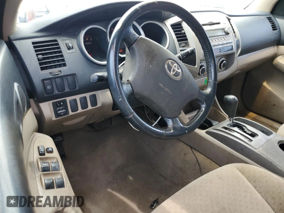 2007 Toyota Tacoma PreRunner с VIN 3TMJU62N57M030848, выставлен на аукционе Copart как лот 57936685 с пробегом 290 877 миль миль и Списание • Salvage title. История ставок и продаж доступна на DreamBid. Изображение 8.