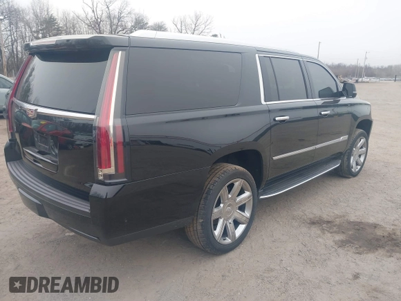 2019 Cadillac Escalade ESV Luxury z VIN 1GYS4HKJ0KR276995, wystawiony jako IAAI lot #41600945 z przebiegiem 87 701 mil mil oraz . Historia ofert i sprzedaży dostępna na DreamBid. Obrazek 4.