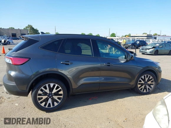 2020 Ford Escape SE Sport Hybrid with VIN 1FMCU0BZ3LUC49186, listed as a IAAI auction lot 42367825 with 28,362 mi miles and . Bid and sale history available at DreamBid. Image 13.
