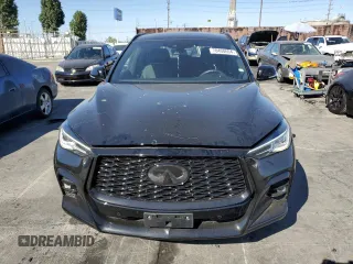 2023 Infiniti QX50 Sport with VIN 3PCAJ5FAXPF109995, listed as a Copart auction lot 78400694 with 21,197 mi miles and Salvage title. Bid and sale history available at DreamBid. Image 5.