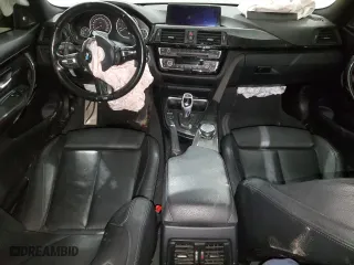 2015 BMW 4 Series 435i xDrive with VIN WBA3R5C57FK372646, listed as a Copart auction lot 84455784 with 0 mi miles and Salvage Title. Bid and sale history available at carsss.com. Image 8.