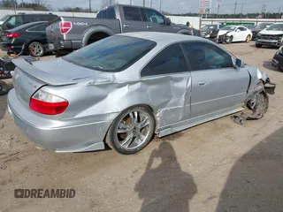 2003 Acura CL Type S with VIN 19UYA42663A007690, listed as a IAAI auction lot 41529757 with 268,594 mi miles. Bid and sale history available at carsss.com. Image 4.