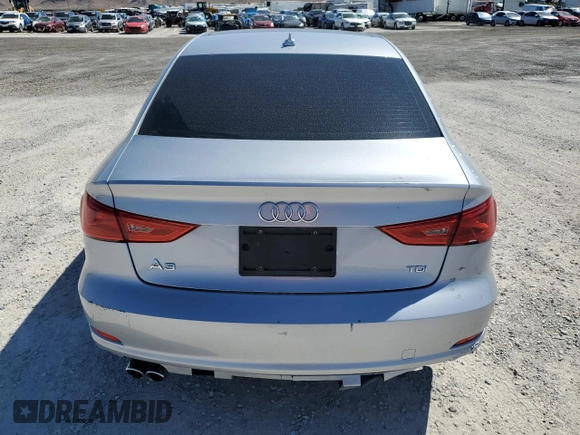 2015 Audi A3 2.0 TDI Premium Plus with VIN WAUCJGFF7F1094831, listed as a Copart auction lot 68617443 with 112,400 mi miles. Bid and sale history available at carsss.com. Image 6.