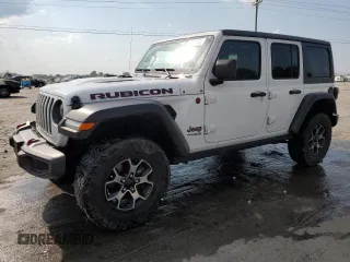 2019 Jeep Wrangler Unlimited Rubicon with VIN 1C4HJXFGXKW613269, listed as a Copart auction lot 62428605 with 56,270 mi miles and Salvage title. Bid and sale history available at DreamBid. Image 1.