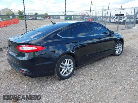 2016 Ford Fusion SE with VIN 3FA6P0H76GR299209, listed as a IAAI auction lot 40125384 with 162,824 mi miles. Bid and sale history available at carsss.com. Image 4.