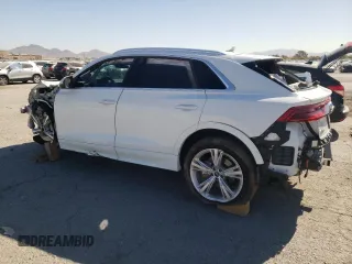 2023 Audi Q8 Premium with VIN WA1AVBF1XPD019640, listed as a Copart auction lot 67341524 with 7,426 mi miles and Salvage title. Bid and sale history available at DreamBid. Image 2.