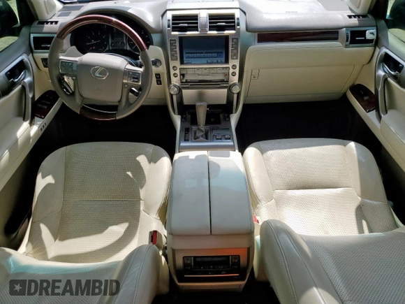 2012 Lexus GX 460 Premium with VIN JTJJM7FX2C5040932, listed as a Copart auction lot 58431725 with 130,995 mi miles and Salvage title. Bid and sale history available at DreamBid. Image 8.