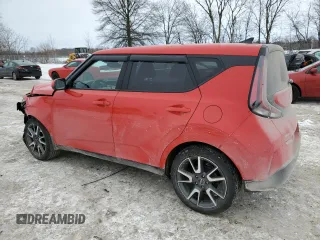 2024 Kia Soul EX with VIN KNDJ33AU6R7220116, listed as a Copart auction lot 87537805 with 16,887 mi miles and Salvage Title. Bid and sale history available at carsss.com. Image 2.