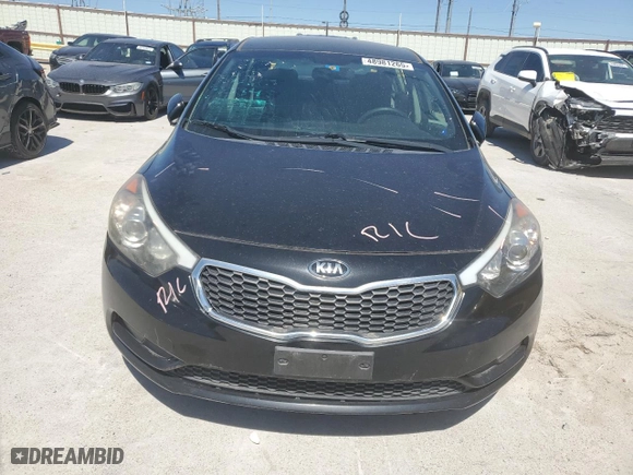 2016 Kia Forte 5-Door LX with VIN KNAFK5A89G5593762, listed as a Copart auction lot 48981265 with 0 mi miles and Salvage Title. Bid and sale history available at carsss.com. Image 5.