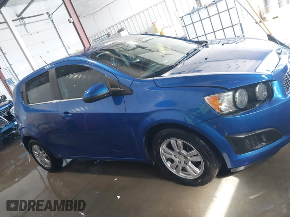 2016 Chevrolet Sonic LT with VIN 1G1JC6SH5G4163790, listed as a IAAI auction lot 41629040 with 82,381 mi miles. Bid and sale history available at carsss.com. Image 13.