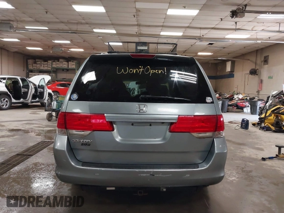2008 Honda Odyssey EX-L with VIN 5FNRL38738B030818, listed as a IAAI auction lot 41718717 with 247,994 mi miles and . Bid and sale history available at DreamBid. Image 16.