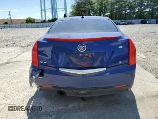 2014 Cadillac ATS Standard RWD with VIN 1G6AA5RA2E0127904, listed as a Copart auction lot 57476465 with 83,626 mi miles and Salvage title. Bid and sale history available at DreamBid. Image 6.