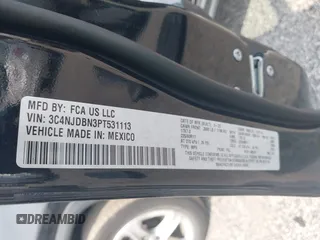 2023 Jeep Compass Altitude z VIN 3C4NJDBN3PT531113, wystawiony jako IAAI lot #42424849 z przebiegiem Nie podano mil oraz . Historia ofert i sprzedaży dostępna na DreamBid. Obrazek 9.