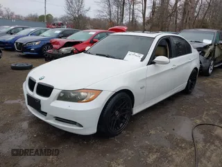2007 BMW 3 Series 328i with VIN WBAVA335X7P141314, listed as a IAAI auction lot 41773135 with 131,955 mi miles. Bid and sale history available at carsss.com. Image 17.