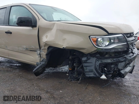 2022 Chevrolet Colorado 4WD Z71 with VIN 1GCGTDEN1N1249703, listed as a IAAI auction lot 42422767 with 73,524 mi miles and . Bid and sale history available at DreamBid. Image 6.