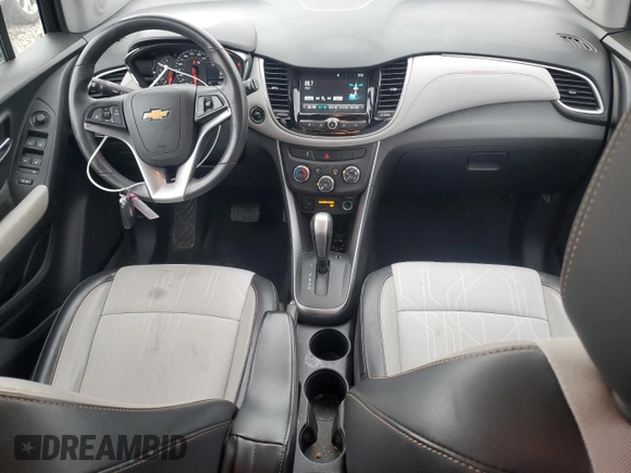 2017 Chevrolet Trax LT with VIN KL7CJPSB4HB156556, listed as a Copart auction lot 53871705 with 42,610 mi miles and Salvage Title. Bid and sale history available at carsss.com. Image 8.