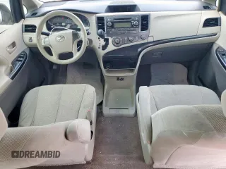 2014 Toyota Sienna L with VIN 5TDZK3DC9ES504168, listed as a Copart auction lot 53580095 with 253,688 mi miles and Salvage Title. Bid and sale history available at carsss.com. Image 8.