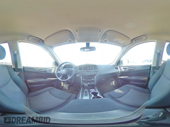2017 Nissan Pathfinder SV with VIN 5N1DR2MN5HC665748, listed as a Copart auction lot 61188755 with 148,657 mi miles and Salvage title. Bid and sale history available at DreamBid. Image 14.