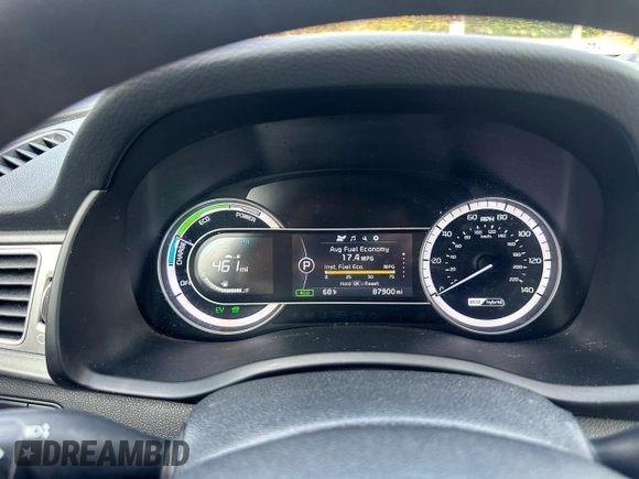 2018 Kia Niro LX with VIN KNDCB3LC3J5132401, listed as a Copart auction lot 50352575 with 87,900 mi miles and Clean Title. Bid and sale history available at carsss.com. Image 8.