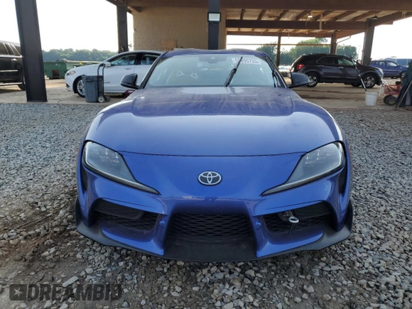 2024 Toyota Supra 3.0 with VIN WZ1DB0G04RW067620, listed as a Copart auction lot 59895735 with 8,983 mi miles and Salvage title. Bid and sale history available at DreamBid. Image 5.