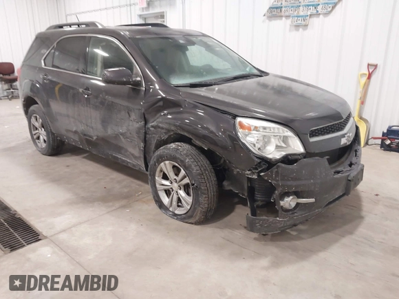 2015 Chevrolet Equinox LT with VIN 2GNFLGEK7F6114847, listed as a IAAI auction lot 41593494 with 76,747 mi miles. Bid and sale history available at carsss.com. Image 1.