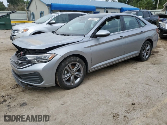 2024 Volkswagen Jetta SE with VIN 3VW7M7BU7RM000628, listed as a Copart auction lot 63843065 with Not provided miles and Clean title. Bid and sale history available at DreamBid. Image 1.