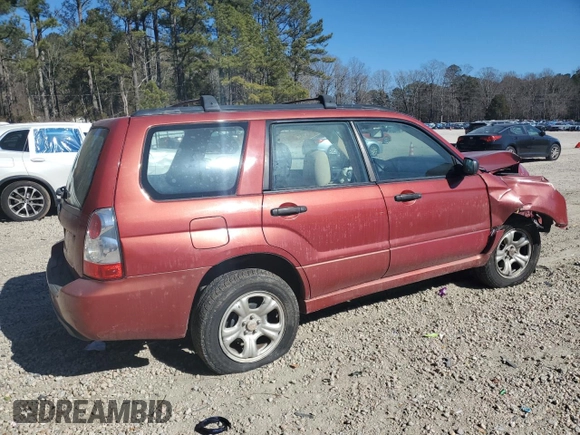 2006 Subaru Forester 2.5 X with VIN JF1SG63646H743459, listed as a Copart auction lot 42401725 with 83,752 mi miles and Salvage Title. Bid and sale history available at carsss.com. Image 3.