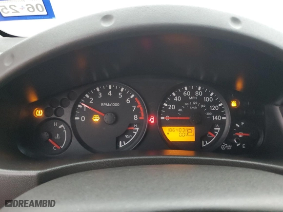 2006 Nissan Xterra SE with VIN 5N1AN08U56C512482, listed as a Copart auction lot 44554005 with 186,403 mi miles and Salvage Title. Bid and sale history available at carsss.com. Image 9.