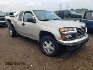 2004 GMC Canyon SLE Z71 with VIN 1GTDT196548219517, listed as a Copart auction lot 75623744 with 180,237 mi miles and Salvage Title. Bid and sale history available at carsss.com. Image 4.