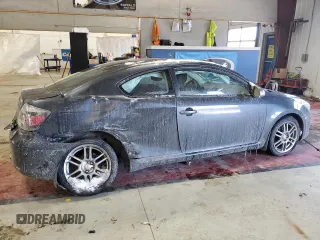2010 Scion tC with VIN JTKDE3B75A0321007, listed as a Copart auction lot 42147955 with 91,389 mi miles and Salvage Title. Bid and sale history available at carsss.com. Image 3.