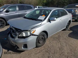 2011 Toyota Corolla L with VIN 2T1BU4EE1BC727312, listed as a IAAI auction lot 41687051 with 154,359 mi miles. Bid and sale history available at carsss.com. Image 2.