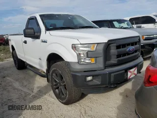 2016 Ford F-150 XL with VIN 1FTNF1EG1GKF41024, listed as a Copart auction lot 76582934 with 74,518 mi miles and Salvage title. Bid and sale history available at DreamBid. Image 4.