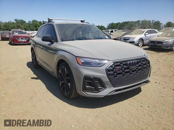 2022 Audi SQ5 Premium Plus with VIN WA1B4AFY4N2030995, listed as a Copart auction lot 52509873 with 19,207 mi miles and . Bid and sale history available at DreamBid. Image 12.