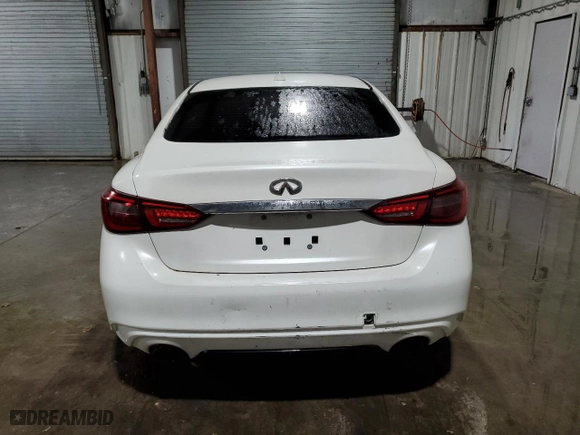 2018 Infiniti Q50 3.0t SPORT with VIN JN1EV7ARXJM440317, listed as a Copart auction lot 79900954 with NaN miles and Clean Title. Bid and sale history available at carsss.com. Image 6.