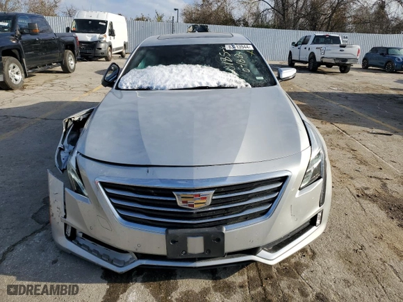 2018 Cadillac CT6 Luxury AWD with VIN 1G6KE5R62JU113203, listed as a Copart auction lot 83313944 with NaN miles and Salvage Title. Bid and sale history available at carsss.com. Image 5.