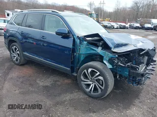 2021 Volkswagen Atlas SEL Premium z VIN 1V2TR2CA7MC534926, wystawiony jako IAAI lot #41951887 z przebiegiem 38 507 mil mil oraz . Historia ofert i sprzedaży dostępna na DreamBid. Obrazek 1.