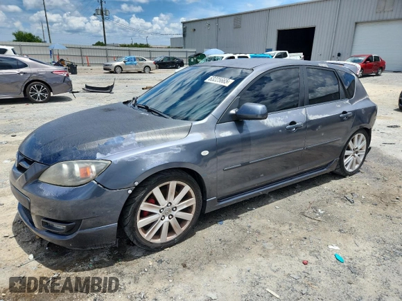 2008 Mazda 3 Mazdaspeed3 Sport with VIN JM1BK34M281122981, listed as a Copart auction lot 63225665 with 142,501 mi miles and Salvage title. Bid and sale history available at DreamBid. Image 1.