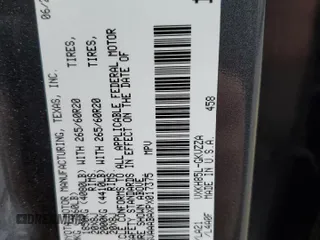 2023 Toyota Sequoia SR5 with VIN 7SVAAABAXPX017375, listed as a Copart auction lot 44241955 with 44,128 mi miles and Salvage Title. Bid and sale history available at carsss.com. Image 13.