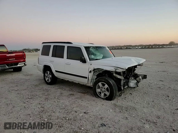2007 Jeep Commander Sport with VIN 1J8HH48P97C636115, listed as a Copart auction lot 84051624 with 0 mi miles and Salvage Title. Bid and sale history available at carsss.com. Image 12.