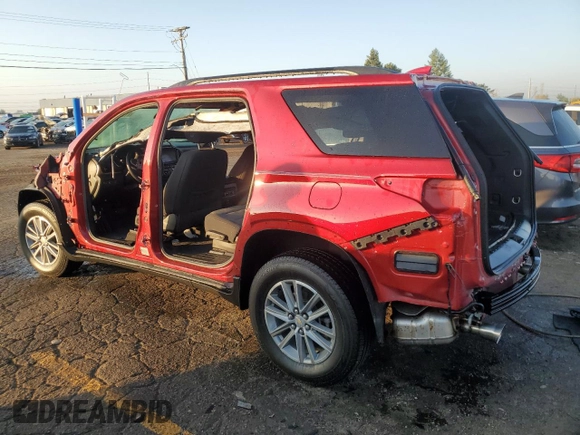 2022 Chevrolet Traverse LT Cloth with VIN 1GNERGKW3NJ156323, listed as a Copart auction lot 71925974 with Not provided miles and Non repairable. Bid and sale history available at DreamBid. Image 2.