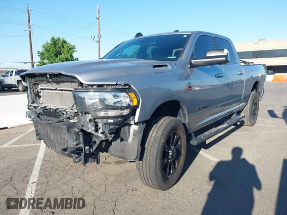 2020 Ram 2500 Big Horn with VIN 3C6UR5DL0LG282821, listed as a IAAI auction lot 42703919 with 55,160 mi miles and . Bid and sale history available at DreamBid. Image 2.