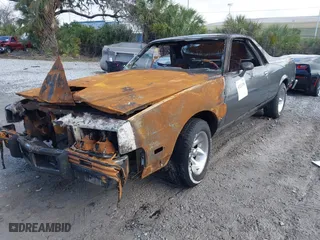 1982 Chevrolet El Camino with VIN 1GCCW80H9CR181020, listed as a IAAI auction lot 41213196 with 1 mi miles. Bid and sale history available at carsss.com. Image 2.
