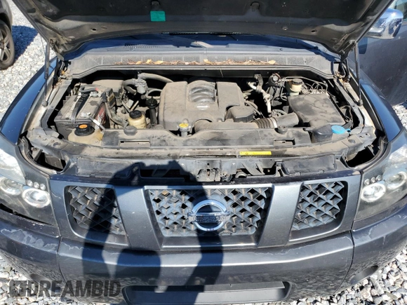 2005 Nissan Titan SE with VIN 1N6AA07A45N509323, listed as a Copart auction lot 43031055 with 383,377 mi miles and Clean Title. Bid and sale history available at DreamBid. Image 11.